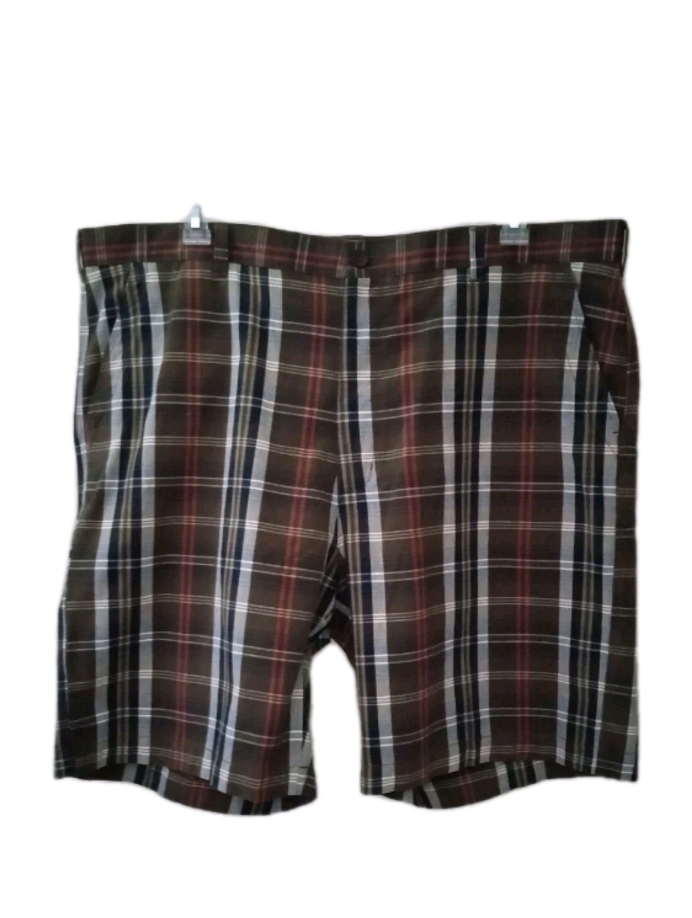 SAVANE Mens Size 44 Madras Plaid Shorts Hampton Short Chino Golf NWT Big & Tall